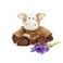 warmies Junior Microwavable &amp; Weighted Stuffed Animals, Cow - Heated Stuffed Animal Plushie for Warmth &amp; Comfort - Cute Soft Plush Toys for Adults &amp; Children (Boys, Girls, Babies &amp; Toddlers)