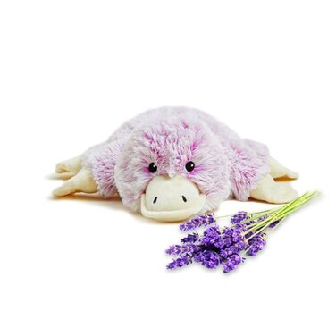 Warmies Microwavable &amp; Weighted Stuffed Animals, Platypus - Heated Stuffed Animal Plushie for Warmth &amp; Comfort - Cute Soft Plush Toys for Adults &amp; Children (Boys, Girls, Babies &amp; Toddlers)