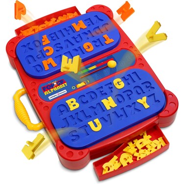Winning Fingers Pop Up Board Game 2-Player   Preschool Game with Alphabet Puzzle Pieces   Educational Learning Toy for Toddler and Kids Ages 3+