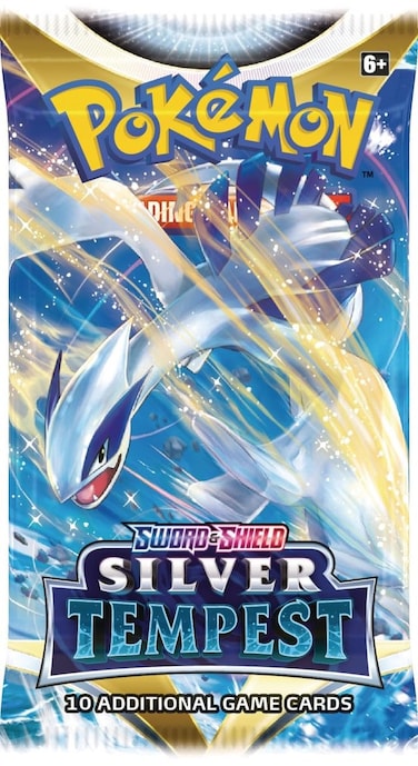 Pokemon Sword &amp; Shield Silver Tempest Booster Pack