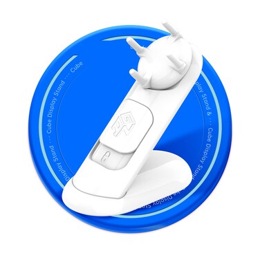 GAN 3x3 Smart Cube Display Stand, Plastic Speed Cube Holder Adjustable Puzzle Cube Accessories, Compatible 3x3 Smart Cube