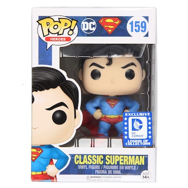 DC Comics Classic Superman Pop Vinyl Figure Legion of Collectors Exclusive #159