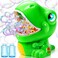 JOYIN Dinosaur Bubble Machine, Bubble Machine Gun Blower with Solutions for Kids, Summer Outdoor Indoor Toy, Dinosaur Party Favor, Kids Birthday Gift (Green)