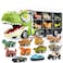 JOYIN 13 in 1 Dinosaur Toys for Kids 3-5, Dinosaur Truck with 12 Pull Back Cars, Dinosaur Cars Set, Birthday Gifts Toys for 3 4 5+ Year Old Boy, Transport Carrier Truck for Toddlers 3-4 Years