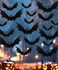 Mr. Pen Halloween Decoration Hanging Bats, 3 Sizes, 18 pcs, Outdoor Hanging Bats, Halloween
