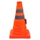 Goodyear 12-Inch Collapsible Pop Up Safety Cone Traffic Pylon Multi Purpose Reflective Safety Cone Orange Cone for Parking