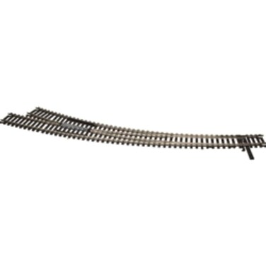 Atlas 288 HO Code 100 Curved Right-Hand Turnout