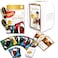 Harry Potter Card Game Set - Bundle with Hogwarts Themed UNO and Card Trivia Game, and Mischief Managed Shapemarks   Game Gift Set for Kids