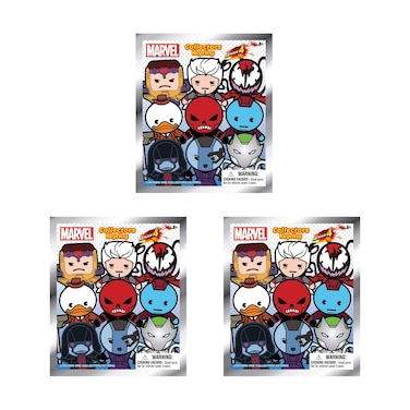 Marvel Series 4 Blind Bag Foam Figural Key Ring   Lot of 3