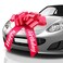 Zoe Deco - Happy Birthday Car Bow - Red, 30 Inch - Giant Car Bow Pre-Printed w/Happy Birthday - Large Gift Wrapping for Huge Present