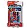 Flat 2 Fast Red 72 Card Racer   Load, Launch, Race - Pocket-Sized Racecar Toy Ages 5 and up (Sold Each)