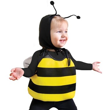 Kangaroo Bee Costume for Toddlers, Unisex Halloween Bee Toddler Costumes, Honey Bee Costume for Toddlers   Halloween Costumes