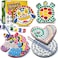 Stepping Stones Painting Kit for Kids - Outdoor Crafts - Paint 5 Garden Stone - Unicorn Craft Kits for Boys, Girls Ages 6-12 - Gifts for Boy, Girl Age 6, 7, 8, 9, 10 + Year Old - Summer Gift Ideas
