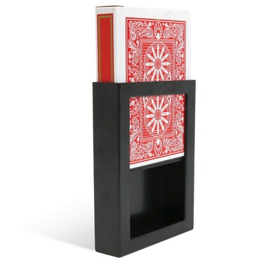 Skeleteen Disappearing Card and Box - Magic Prank Illusion Tricks with Card Box and Cards - 1 Set