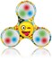 Kangaroo Emoji LED Fidget Spinner, Ultimate Stress Relief Toy, Light Up Fidget Spinner for Adults, Fidget Spinners for Kids, Emoji Spinner Red, Blue &amp; Green Flashing Lights, Fidget Toys, Spinner Toy