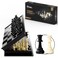 Chess Armory Magnetic 9.5 Inches Travel Chess Set - Folding Board with Storage Box &amp; 2 Extra Queen.