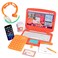 Born Toys Pretend Play Home Office Set for Ages 3-7 - Includes Toy Laptop, Phone, Calculator, Pop It &amp; Headset