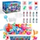Kiditos Magic Water Elf Toy Kit, Aqua Fairy Water Gel Kit with 10 Magic Gels, 6 Sea Creature Molds. Christmas Gifts, Birthday Gifts, Party Favors, Arts &amp; Crafts DIY STEM for Kids (10 Colors)
