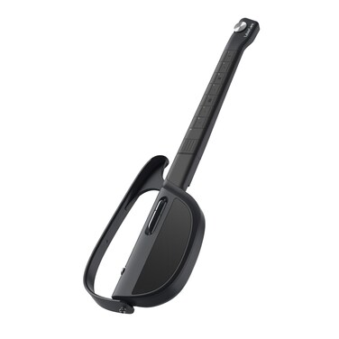LiberLive C1 Stringless Smart Guitar, Foldable Travel Backing Guitarra, Chord Generator, App Interactive Chord Sheets, Built-in Drum Machine &amp; Bassline for One-Man Band, For Adults &amp; Teens (Black)