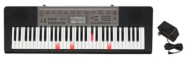Casio LK165 Lighted Key Premium Keyboard Pack with Headphones, Power Supply, and Stand