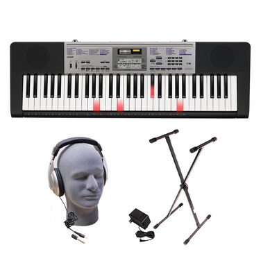 Casio Learn-To-Play Quincy Jones Keyboard Bundle with Playground Sessions