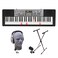 Casio Learn-To-Play Quincy Jones Keyboard Bundle with Playground Sessions