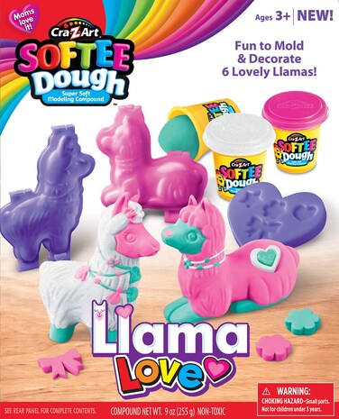 Cra-Z-Art Softee Dough Llama Love Dough Set