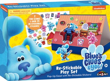 Blues Clues &amp; You! Presto Magix Re-Stickable Sticker Play Set, Multicolor