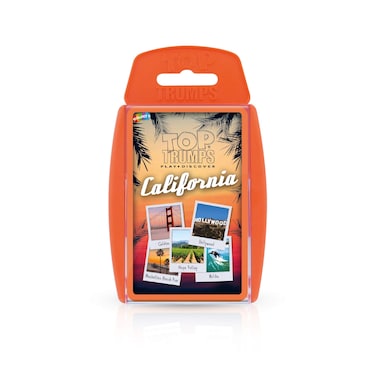 Top Trumps Card Game California - Family Games For Kids and Adults - Learning Games - Kids Card Games for 2 Players and more - Kid War Games - Card Wars - For 6 plus kids