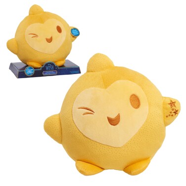 Just Play Disney Wish Hug &amp; Wish Star 10-Inch Glowing Plush Star, Soothing Night Light, Officially Licensed Kids Toys for Ages 3 Up
