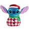 Just Play Stitch 12-inch Weighted Snowman Plush Stuffed Animal, Lilo and Stitch, Super Soft Fabric, Kids Toys for Ages 3 Up