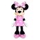 Disney Junior Mickey Mouse Jumbo 25-inch Plush Minnie Mouse Doll, Pink, Super Soft Plush, Kids Toys for Ages 2 Up by Just Play