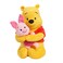 Disney Classics Lil Friends Winnie the Pooh and Piglet Plush Stuffed Animal, Officially Licensed Kids Toys for Ages 0+ by Just Play