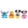 Just Play Disney Littlest Friends Plush 4-Pack, 3-inch Stuffed Animals, Kids Toys for Ages 3 Up