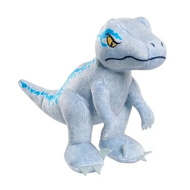 Just Play Jurassic World Small Plush Blue, Kids Toys for Ages 3 Up