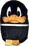 Just Play Looney Tunes Daffy The Duck as 3"" Mini Squishy Plush Toy - 1 of 4 to Collect!, Black