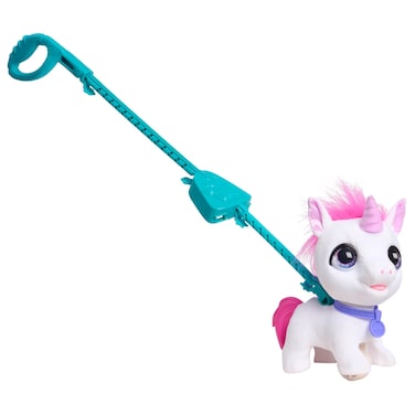 Just Play furReal Walk-a-Lots Unicorn Interactive Toy, Kids Toys for Ages 2 Up
