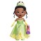 Disney Princess So Sweet Tiana 12.5-inch Plush Doll, Green Ball Gown, Black Hair, Soft Plush, Kids Toys for Ages 3 Up by Just Play
