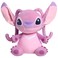 Just Play Disney Stitch Comfort Weighted Plush Angel, 14-inch Stuffed Animal, Alien, Pink, Kids Toys for Ages 3 Up