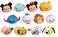 Just Play Mini Tsum Tsum 2.5" Plush Assortment, Set of 3, Random Characters