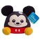 Just Play Disney Classics Mickey Mouse Small Weighted Plush, 5-inch Stuffed Animal, Kids Toys for Ages 3 Up