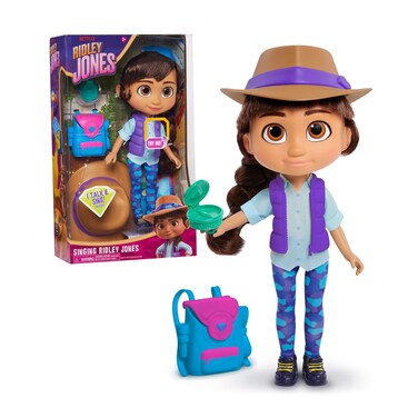 RIDLEY JONES Netflix Singing Doll, 10-Inch Articulated, Poseable Doll and Accessories, Talks and Sings, Kids Toys for Ages 3 Up by Just Play