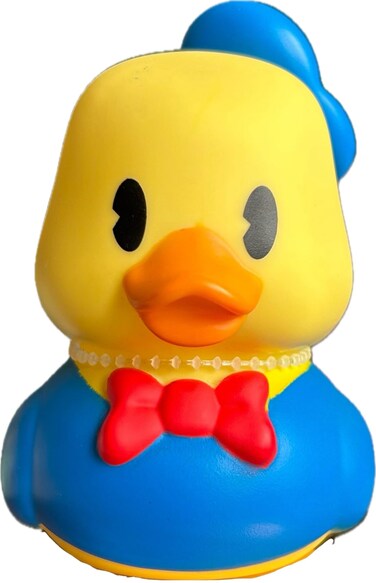 Just Play 3" Rubber Duck Bath Toy - Donald The Duck Collectible