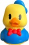 Just Play 3" Rubber Duck Bath Toy - Donald The Duck Collectible