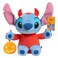 Just Play Disney Seasonal Stitch as a Devil Halloween Large 15-inch Plushie Stuffed Animal, Officially Licensed Kids Toys for Ages 2 Up
