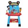 Disney Junior Mickey Mouse Funhouse Workbench, 43-piece Kids Construction Tool Set, Kids Toys for Ages 3 Up, Amazon Exclusive by Just Play