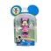 Just Play 38775 Disney Junior Mickey Movable Collectible Figure, 1 Pack, Minnie Mouse, 5 cm, from 3 Years, Multicoloured