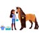 Just Play DreamWorks Spirit Riding Free Deluxe 14 Inch Spirit Horse and 11.5 Inch Lucky Doll Set with Accessories, Kids Toys for Ages 3 Up