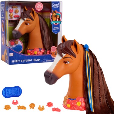 DreamWorks Spirit Riding Free Spirit Styling Head, Kids Toys for Ages 3 Up by Just Play