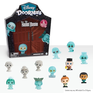Disney Doorables The Haunted Mansion Collection Peek, Includes 12 Exclusive Mini Collectible Figures, Styles May Vary, Kids Toys for Ages 5 Up, Amazon Exclusive by Just Play